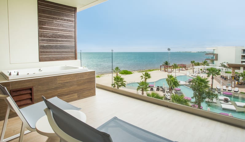 Breathless Riviera Cancun Resort & Spa-Xhale Club Junior Suite Ocean View 3_11471